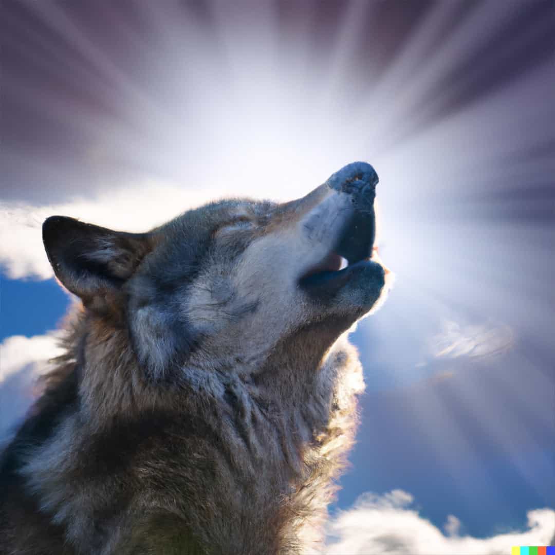backlight wolf