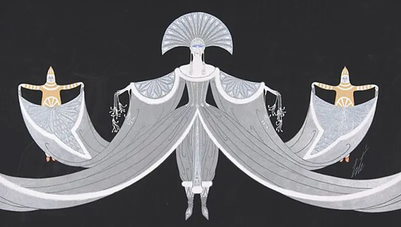 "Queen of the Night" by Erte