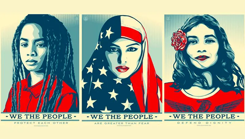 We the People Campaign by Shepard Fairey
