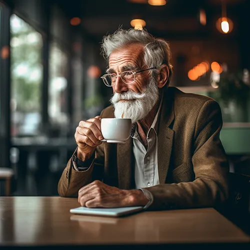 none--coffee--tbarbs._a_candid_photo_of_an_old_man_drinking_coffee_386f3e57-0565-4919-b3af-4225ca5cf01f copy Man Drinking Coffee, generated in Midjourney