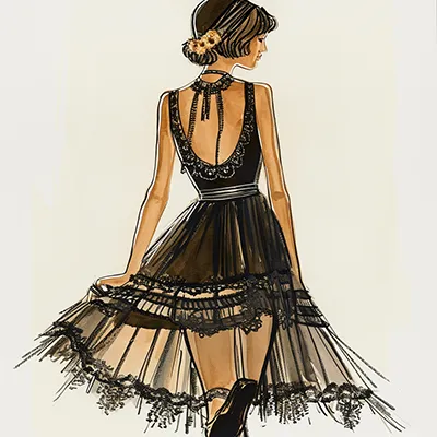 20s30s--dresstbarbs._a_fashion_illustration_of_a_woman_in_a_dress_from_the_1_9fa3b706-333f-400d-acbc-964438c6c7a3 copy fashion illustrations of a woman wearing a dress generated in Midjourney