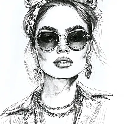 pen--accessories--tbarbs._a_pen_fashion_illustration_of_a_fashionable_woman_weari_35c9b107-fbb7-45ec-8f2b-af7db72ce754 copy fashion illustration of a woman wearing accessories generated in Midjourney