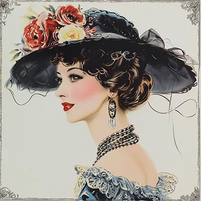 plates--accessories--tbarbs._a_fashion_plate_of_a_fashionable_woman_wearing_accessor_4387103a-3aa7-4f6d-beda-8d19054a57b3 copy fashion illustration of a woman wearing accessories generated in Midjourney