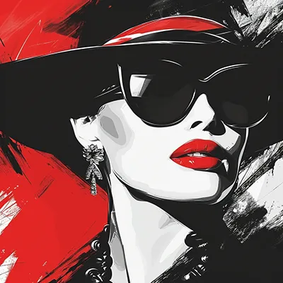 red--accessories--tbarbs._a_fashion_illustration_of_a_fashionable_woman_wearing_a_a3dd7ee1-5a3a-410c-9568-249c6af1c38d copy fashion illustration of a woman wearing accessories generated in Midjourney
