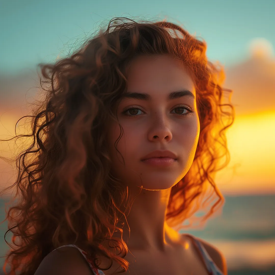 sunset--tbarbs._a_photo_portrait_of_a_beautiful_and_diverse_woman_sunse_99bf9469-e403-41d4-abf1-67fe57e62379 copy portrait of a woman with sunset, generated in midjourney