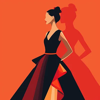 vector--dress--tbarbs._a_flat_vector_fashion_illustration_of_a_woman_in_a_dres_4fe2e42f-6c57-446b-b53f-81e9d0a1d85d copy fashion illustrations of a woman wearing a dress generated in Midjourney