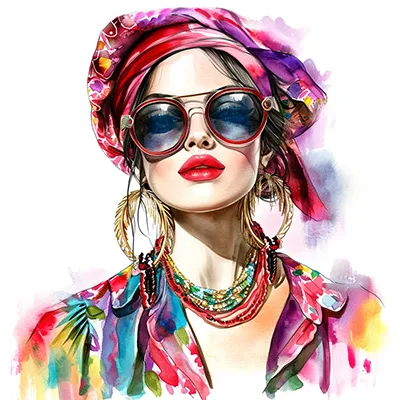 watercolor--accessories--tbarbs._a_watercolor_fashion_illustration_of_a_fashionable_woma_dd6fd0b8-b5cb-483d-ab4c-2740113a0c31 copy fashion illustration of a woman wearing accessories generated in Midjourney