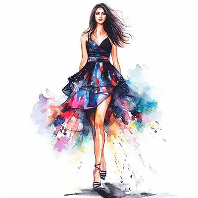 watercolor--dress--tbarbs._a_watercolor_fashion_illustration_of_a_woman_in_a_dress_716cd51c-b71f-4da8-952d-ebc19664f69f copy fashion illustrations of a woman wearing a dress generated in Midjourney
