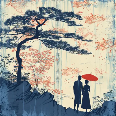 none-vista--tbarbs._romantic_vistas_in_the_style_of_ukiyo-e_aa21f99d-2e4d-4177-a27f-2dad6c25c217 ukiyo-e romantic vista