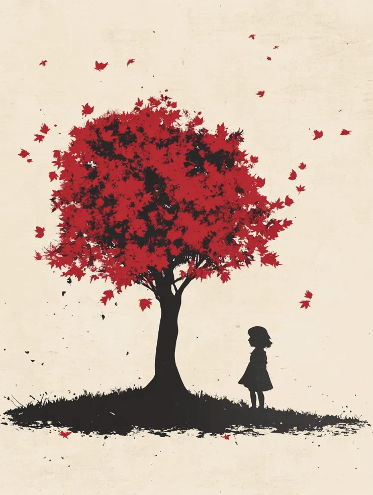 vector-tree--tbarbs._A_minimalistic_vector_artwork_of_a_little_girl_and_a_tr_65a4588f-414b-44b2-abb5-3e4aff564cc0 a minimalistic artwork of little girl and a tree generated in Midjourney