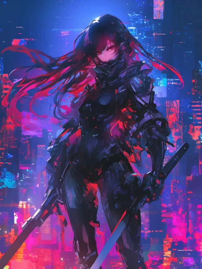 tokyo-warrior--tbarbs._An_artwork_of_Cyberpunk_warrior_in_the_style_of_neo_tok_7f1c7a95-6d1e-4866-bd40-92deb3f7f8de An artwork of a cyberpunk warrior generated in Midjourney